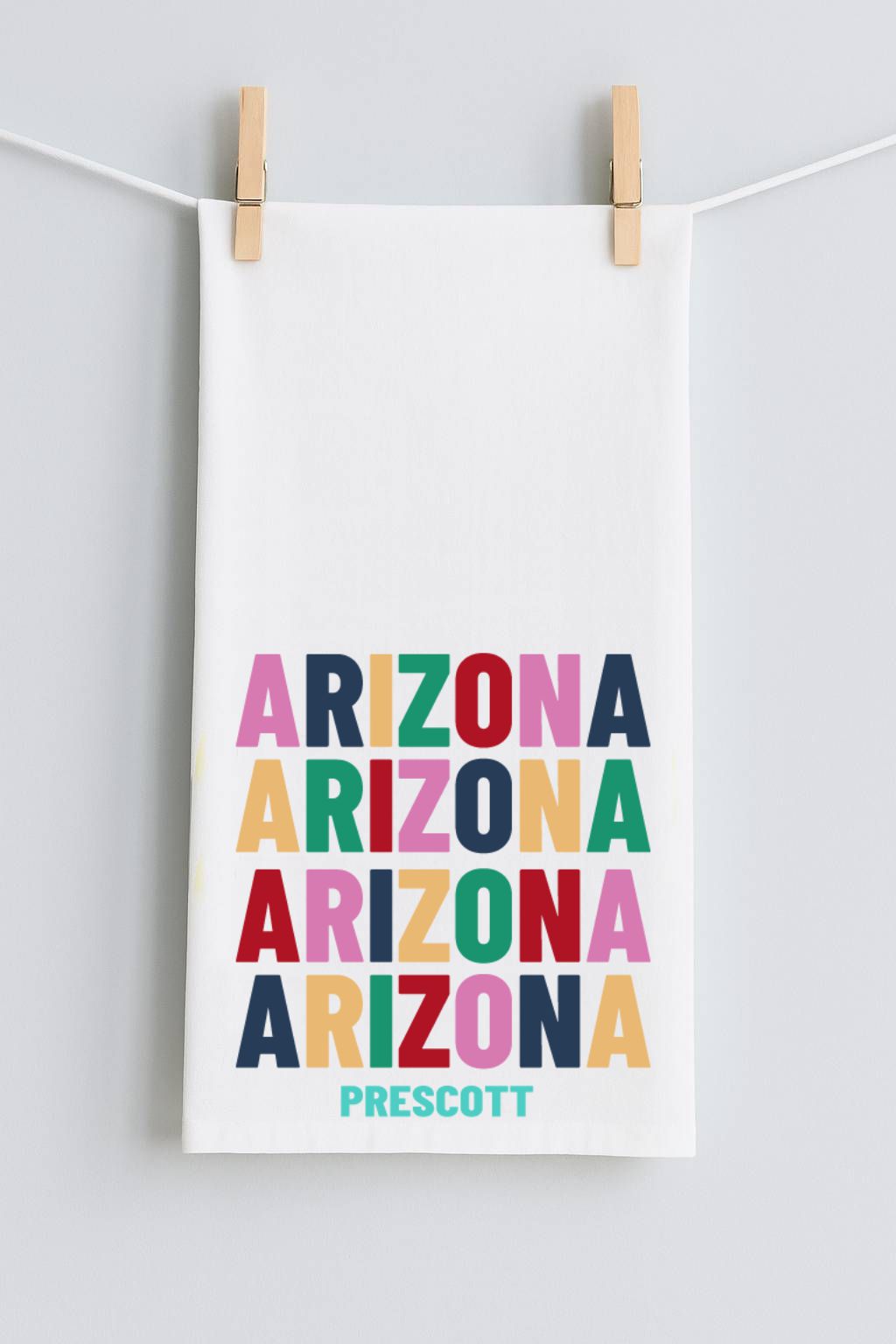 Brand Stack State Tea Towel