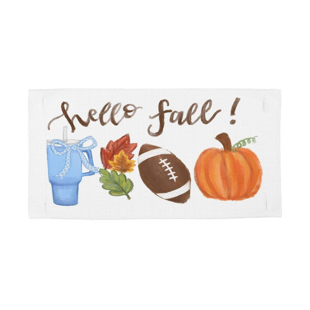 Chapel Hill Hello Fall Cup Pillow Swap