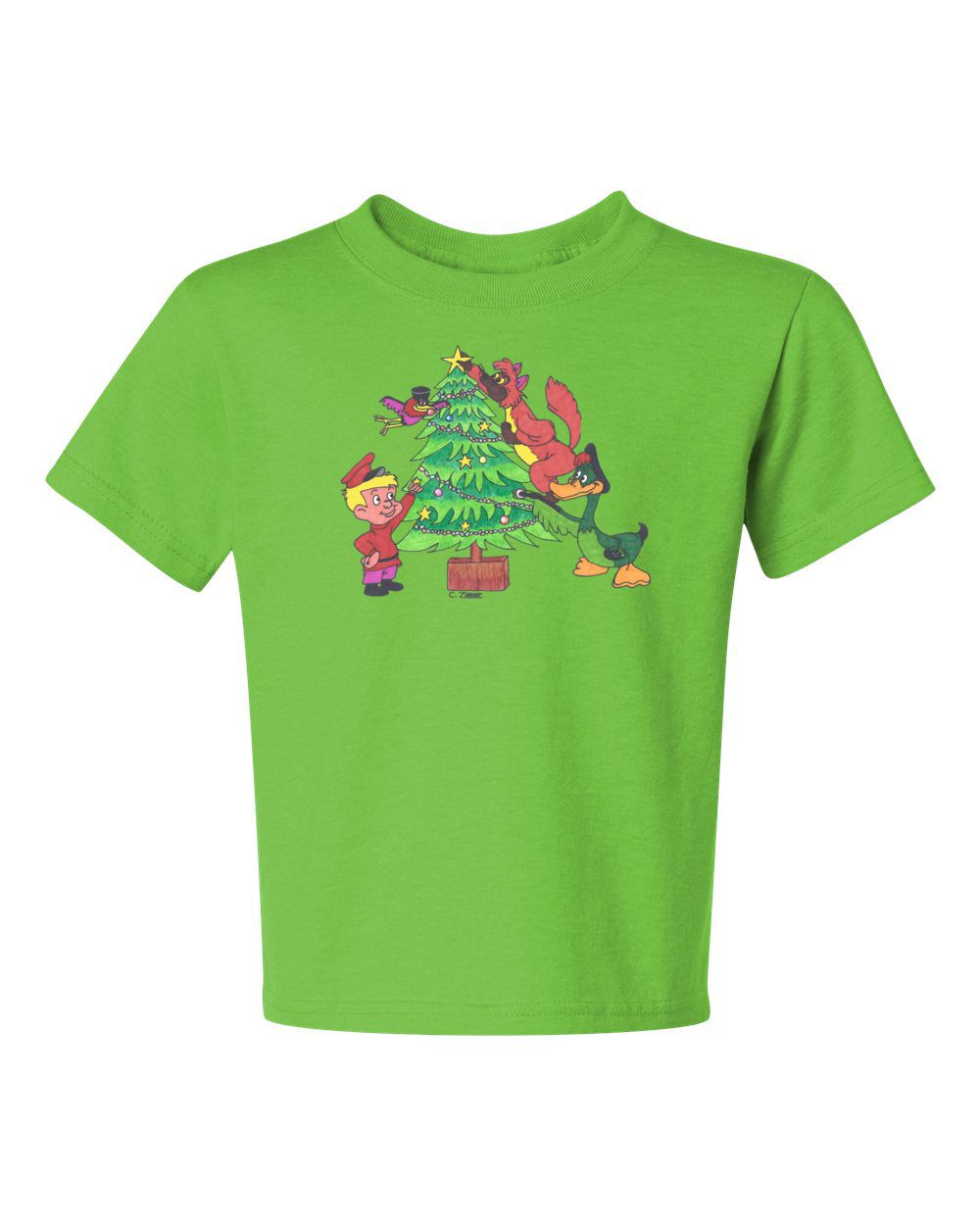 COREY'S PETER & THE WOLF CHRISTMAS ON KIWI YOUTH SHORT SLEEVE