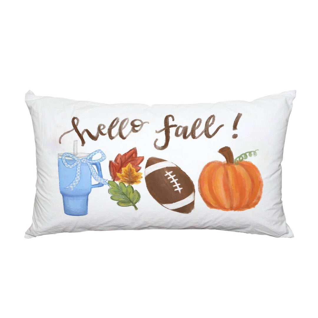 Chapel Hill Hello Fall Cup Pillow 14 X 20