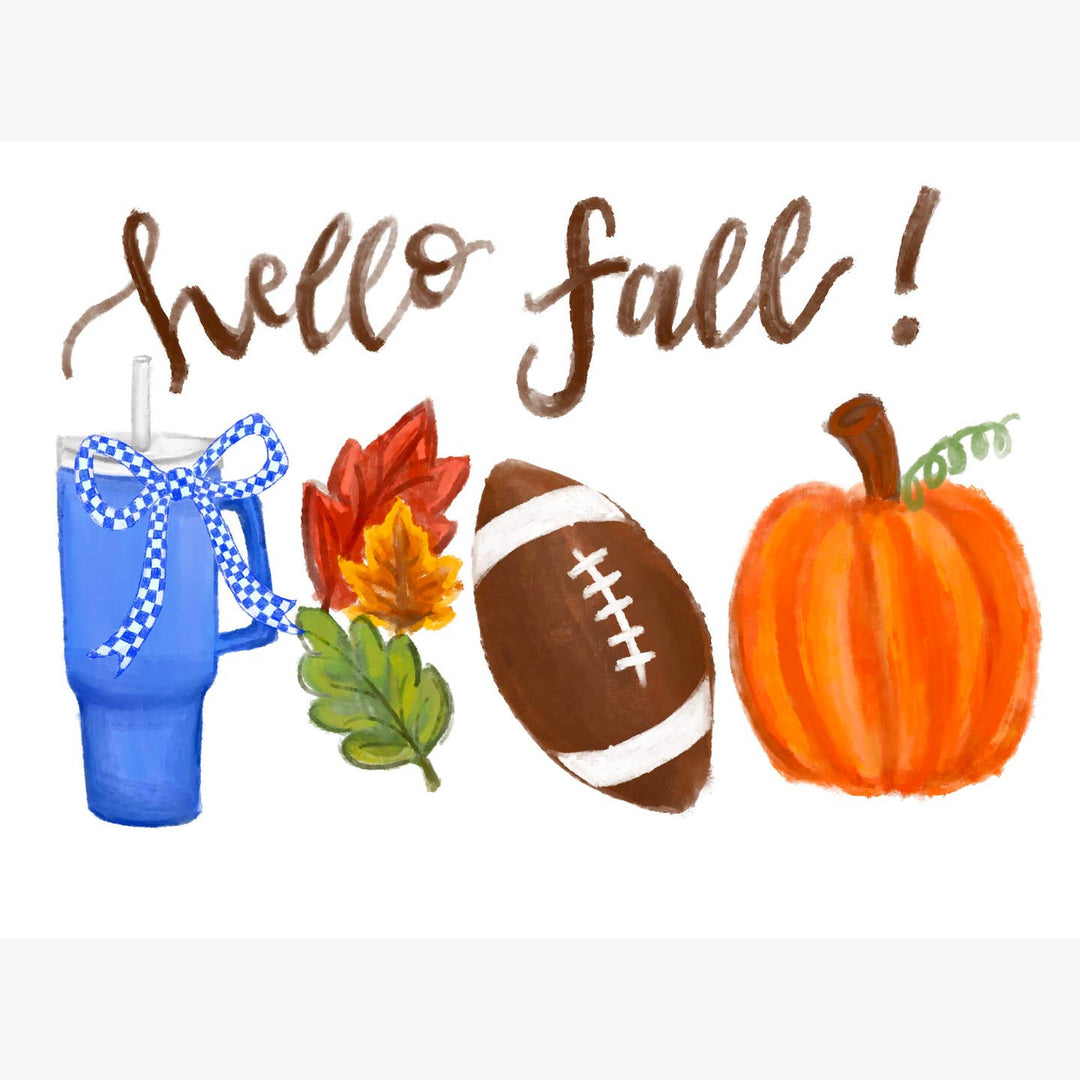 Kentucky Hello Fall Cup Pillow Swap