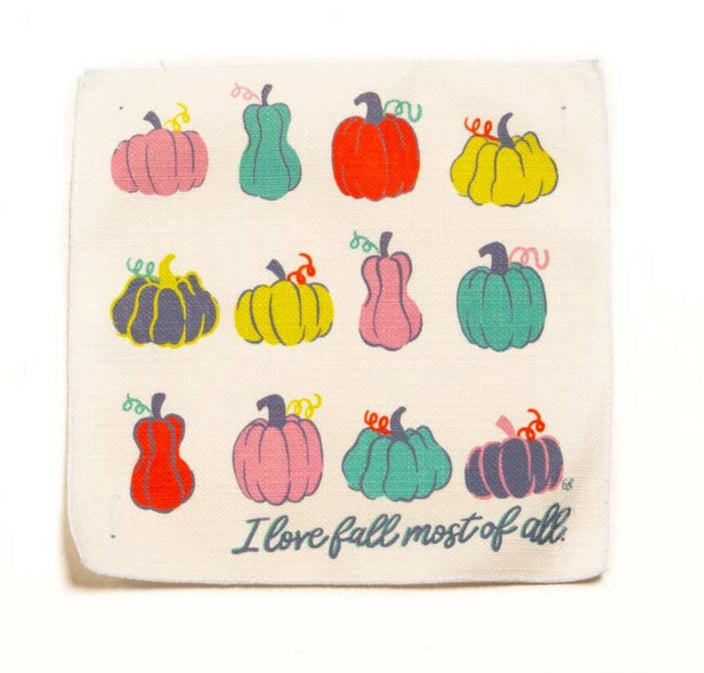 Pumpkin Rows Pillow Swap
