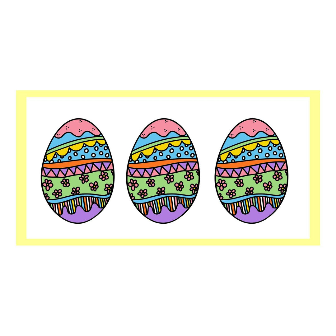 Decorated Egg Pillow Swap