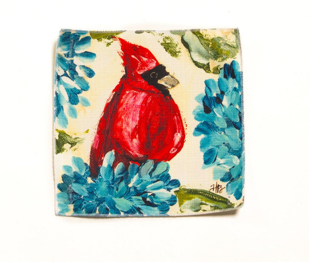 Cardinal Blue Hydrangeas Pillow Swap