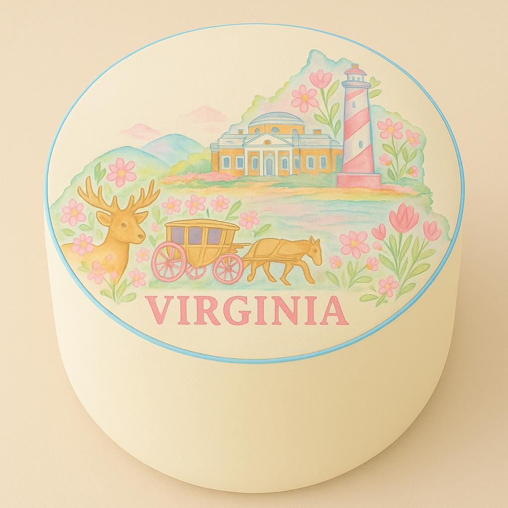 WANDERSOUTH VIRGINIA OTTOMAN