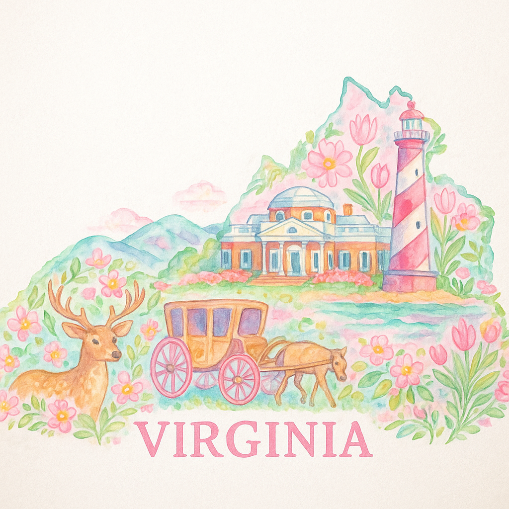 WANDERSOUTH VIRGINIA SQUARE PILLOW SWAP