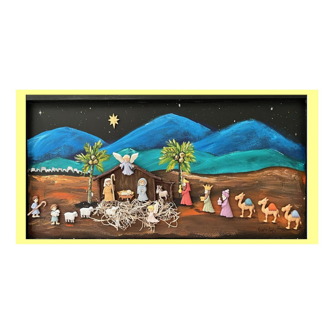 Kristie Blue Mountain Nativity Swap