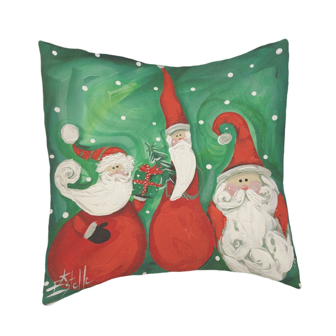 Estelle's Wise Santas Pillow