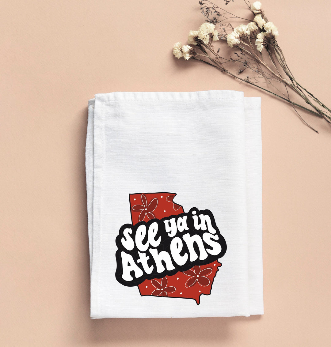 Athens Fresh Prints Tea Towel