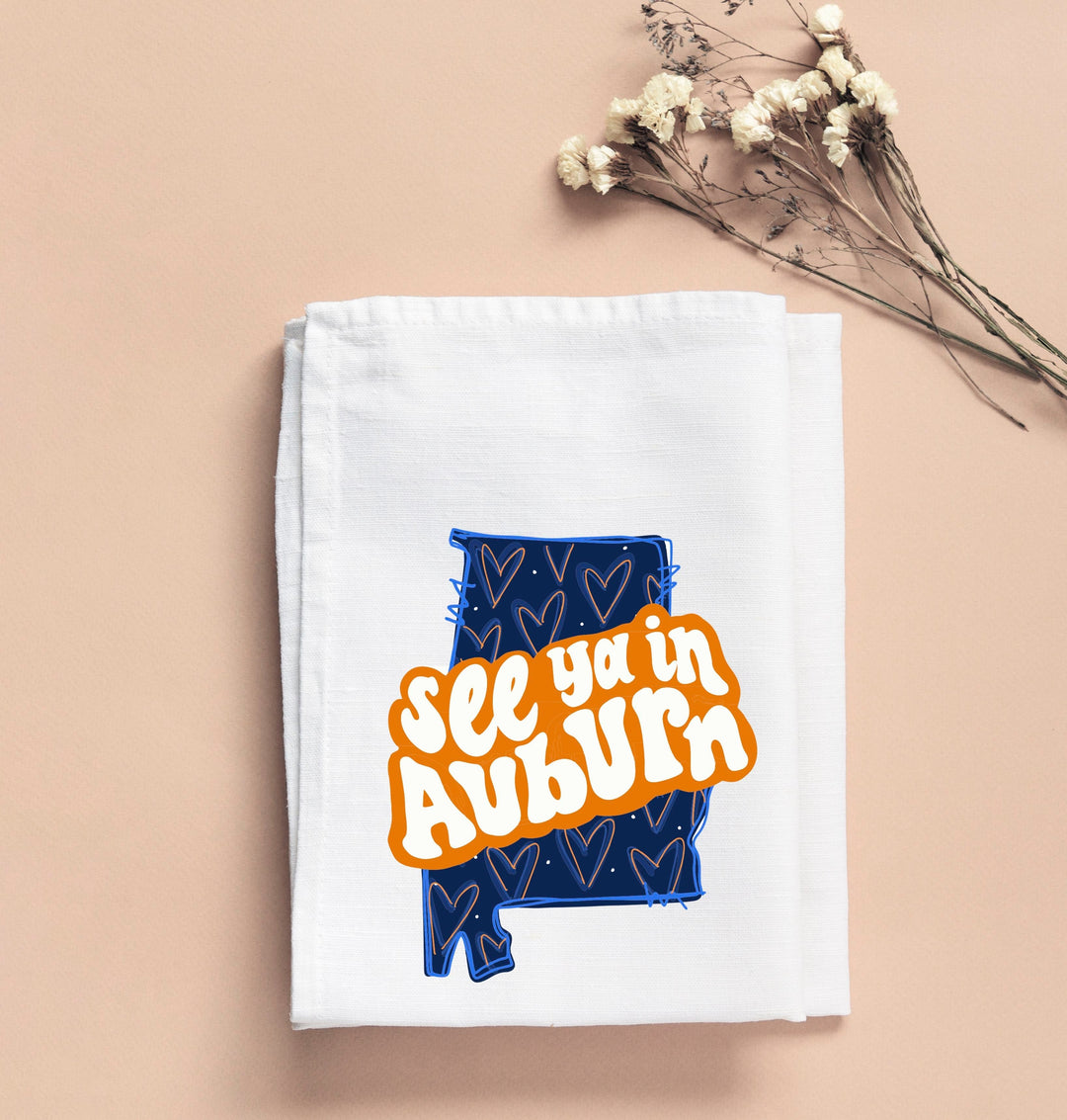 Auburn Fresh Prints Tea Towel