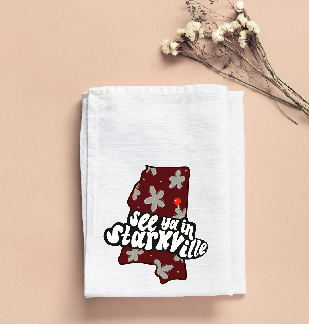 Starkville Fresh Prints Tea Towel