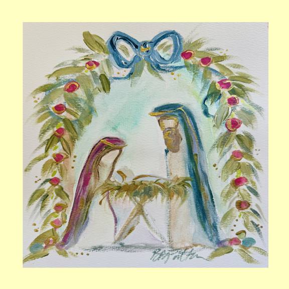 Bridgett Garland Nativity Swap