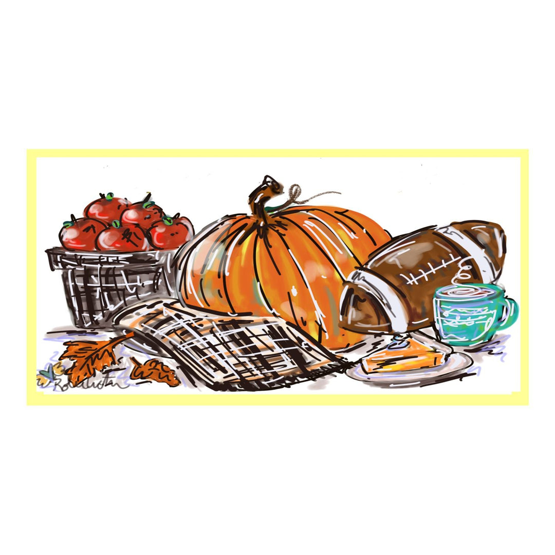 Jennieâ Pumpkin Picnic Pillow Swap