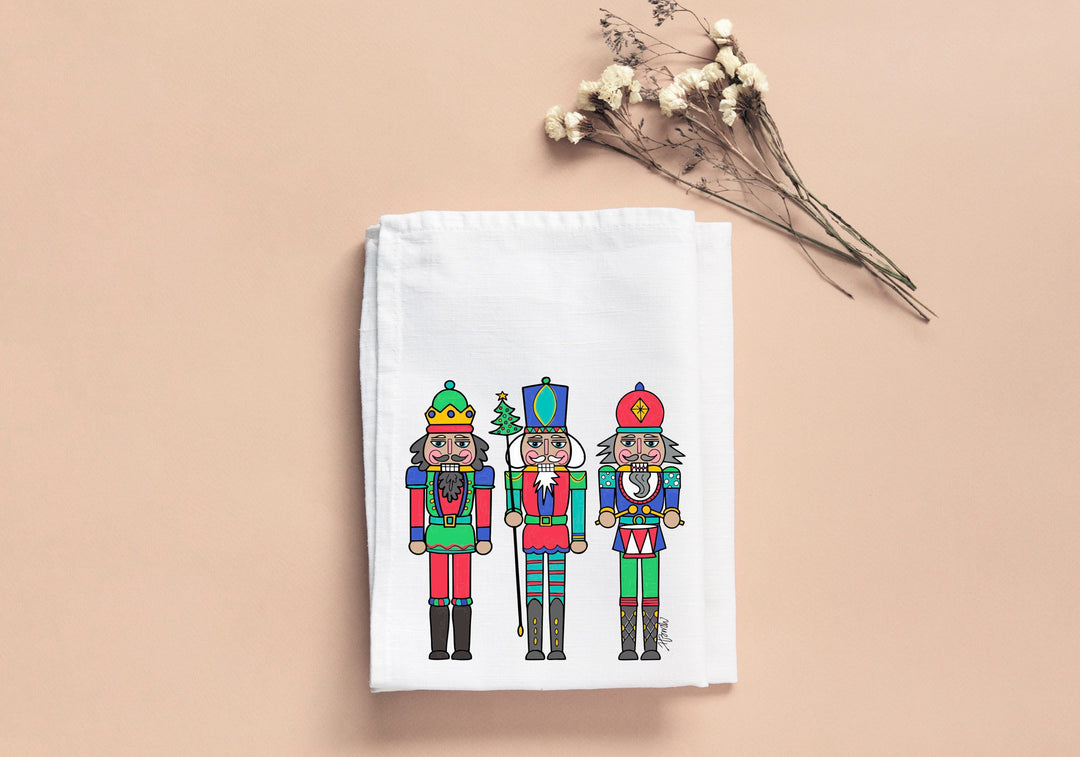 Haley’s Traditional Nutcrackers Tea Towel