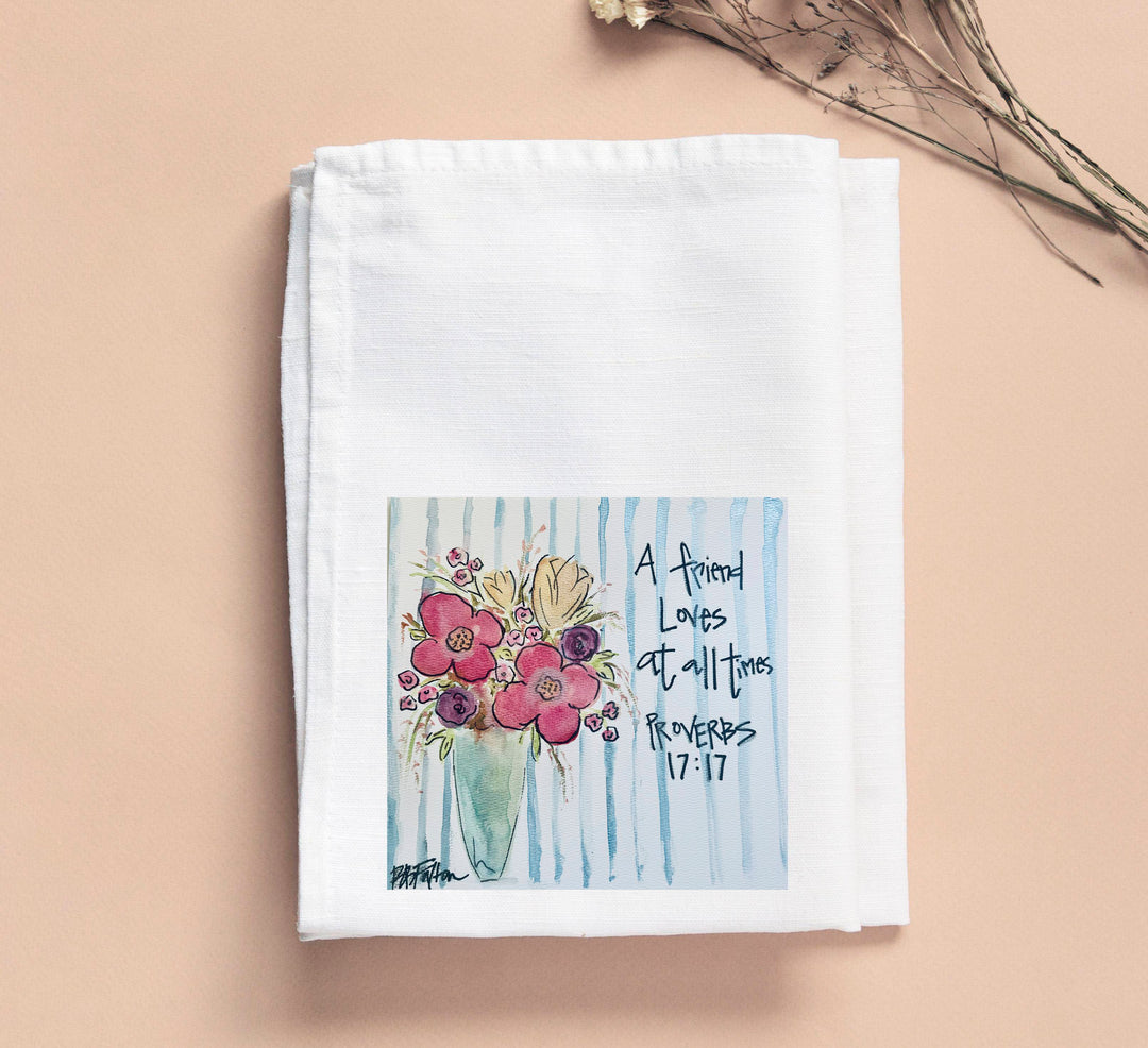Bridgett A Friend Loves Tea Towel