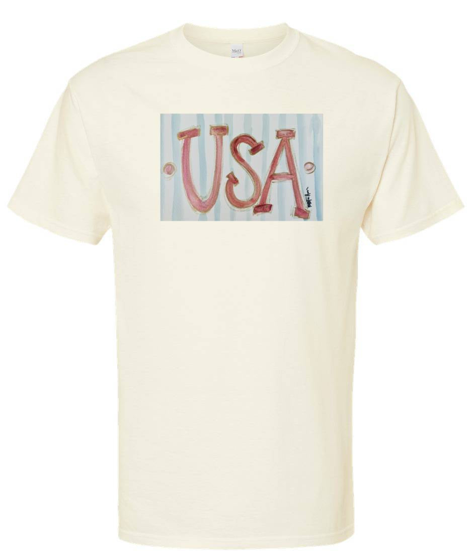 Bridgett USA Natural Short Sleeve
