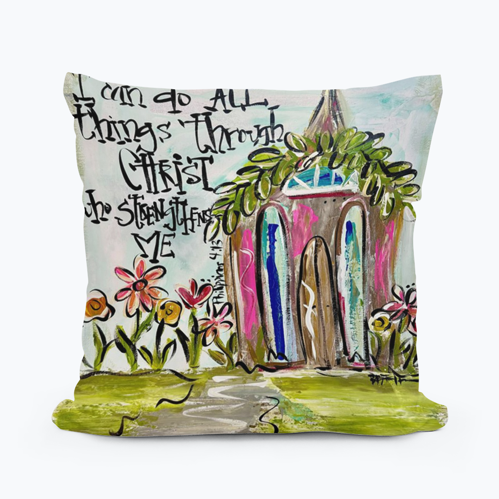 I CAN DO ALL THINGS PILLOW