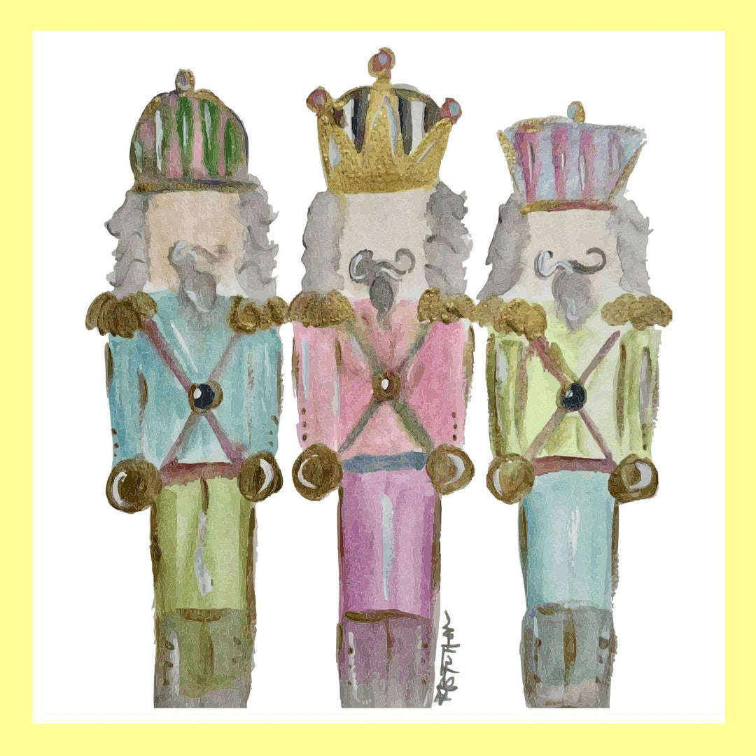 Bridgettâ Pastel Nutcrackers Pillow Swap