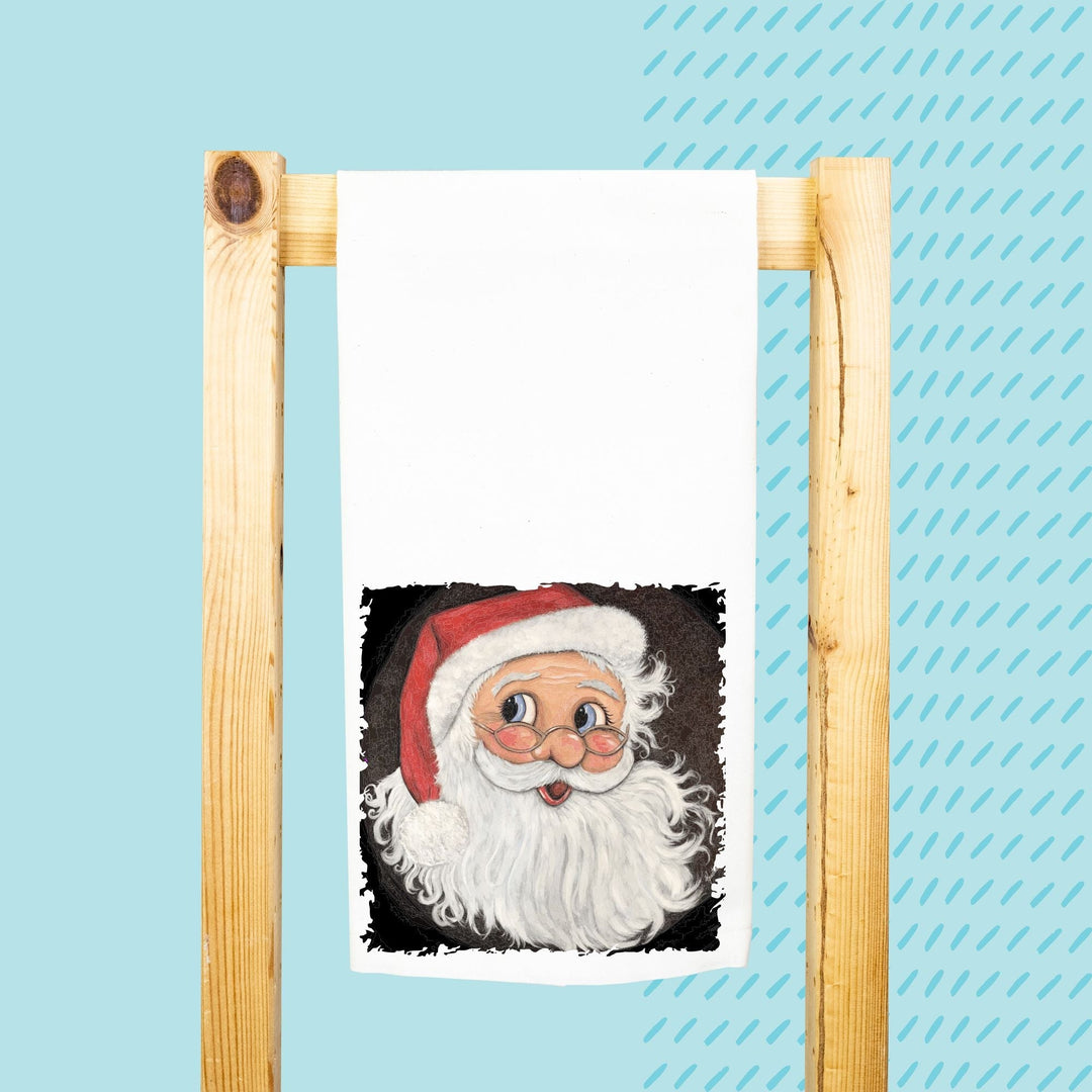 Kristie's Santa Tea Towel
