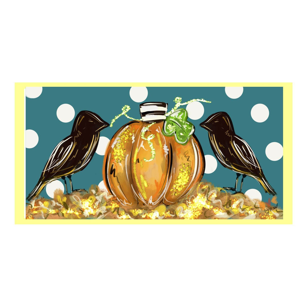 Jennie Black Birds And Pumpkin Swap