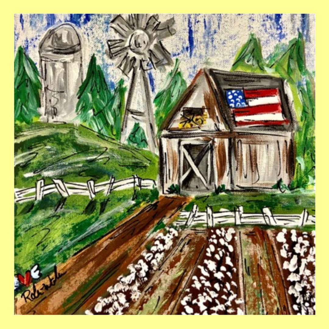 Countryside Patriot Pillow Swap