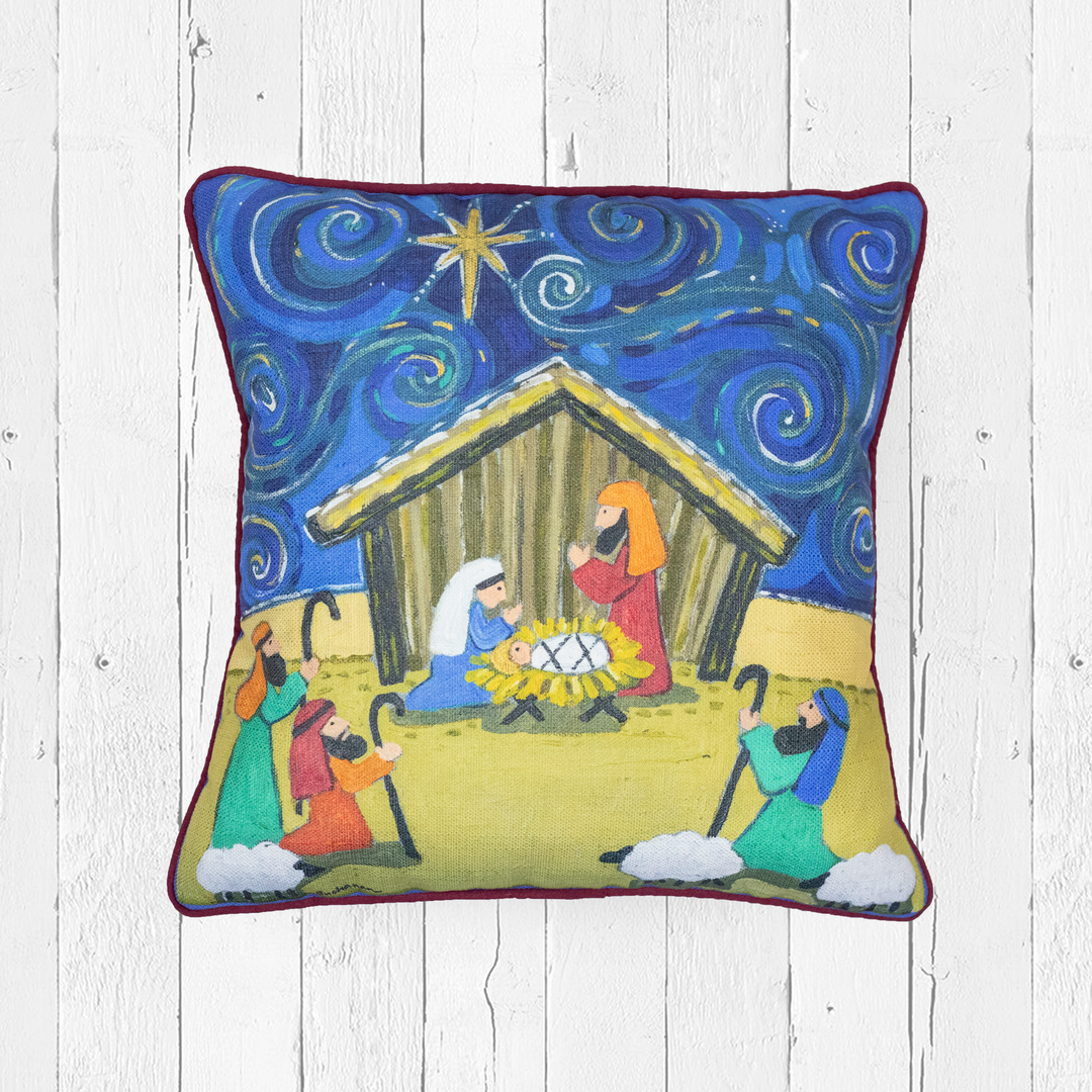 Mandy's Nativity Pillow