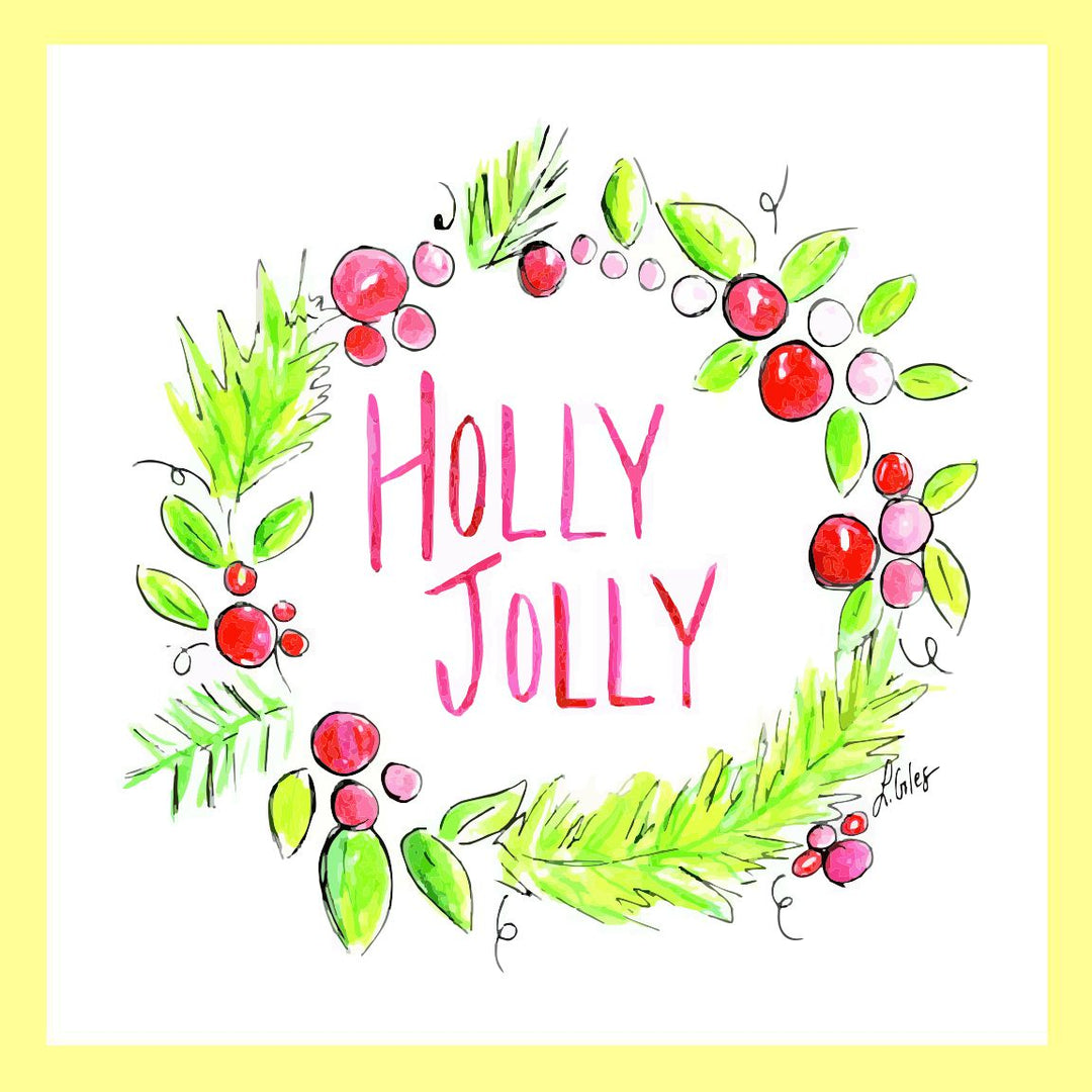 Laura's Holly Jolly Pillow Swap