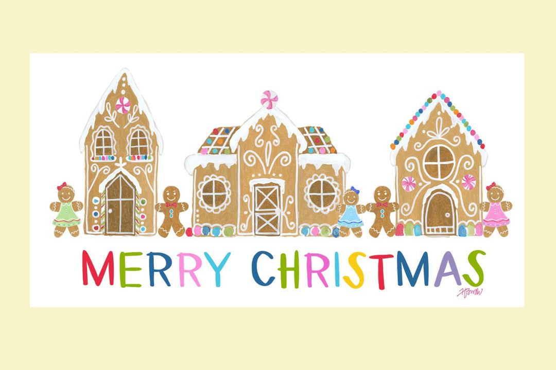 Haley Gingerbread House With People Swap