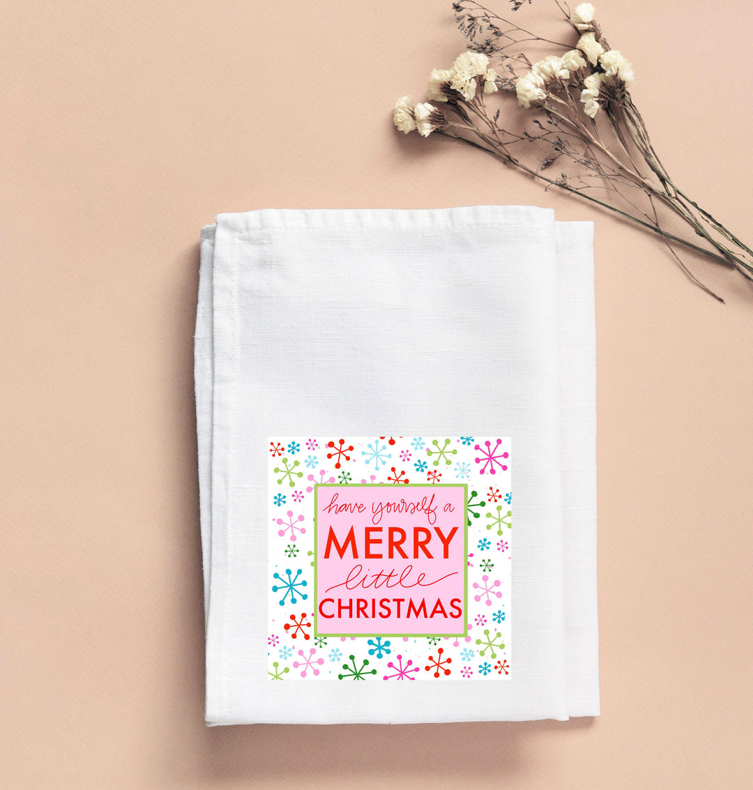 Haley Have Yourself A Merry Tea Towel