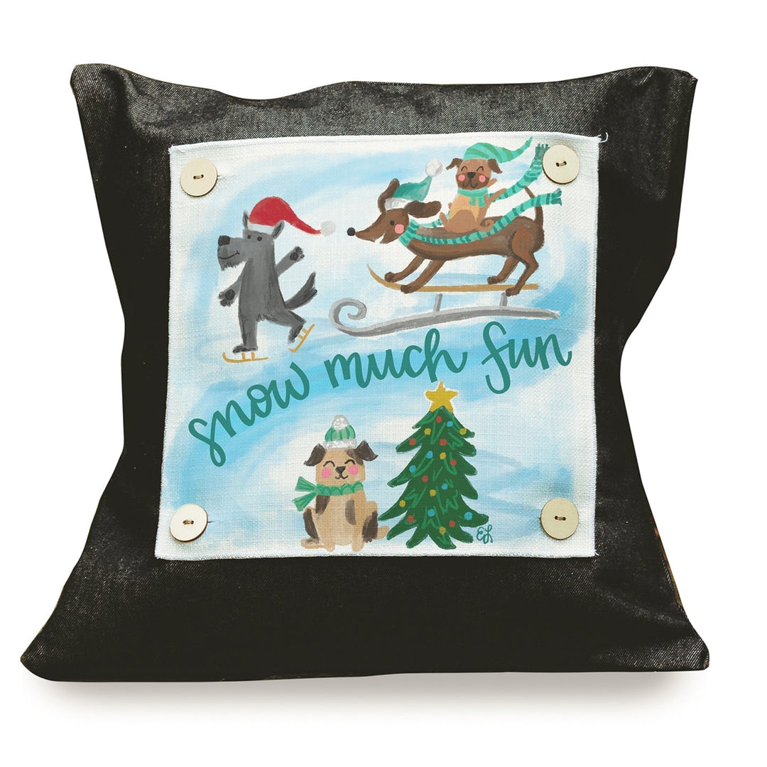 Snow Much Fun Pillow Swap
