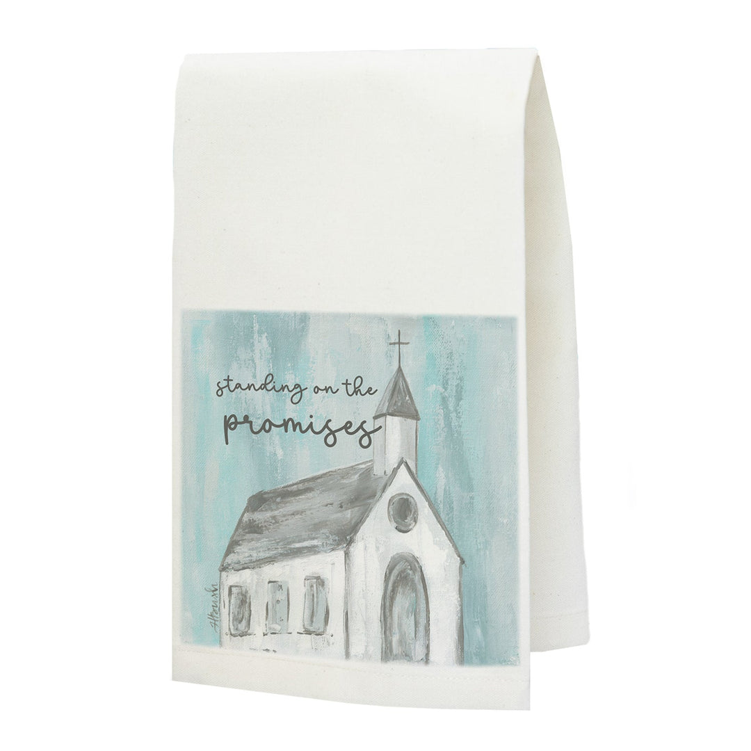 Standing on the Promises Tea Towel