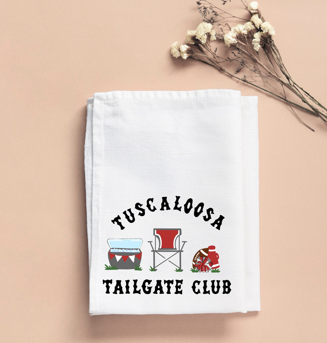 Tuscaloosa Tailgate Club Tea Towel
