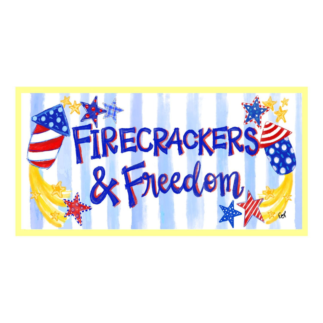 Firecrackers and Freedom Pillow Swap