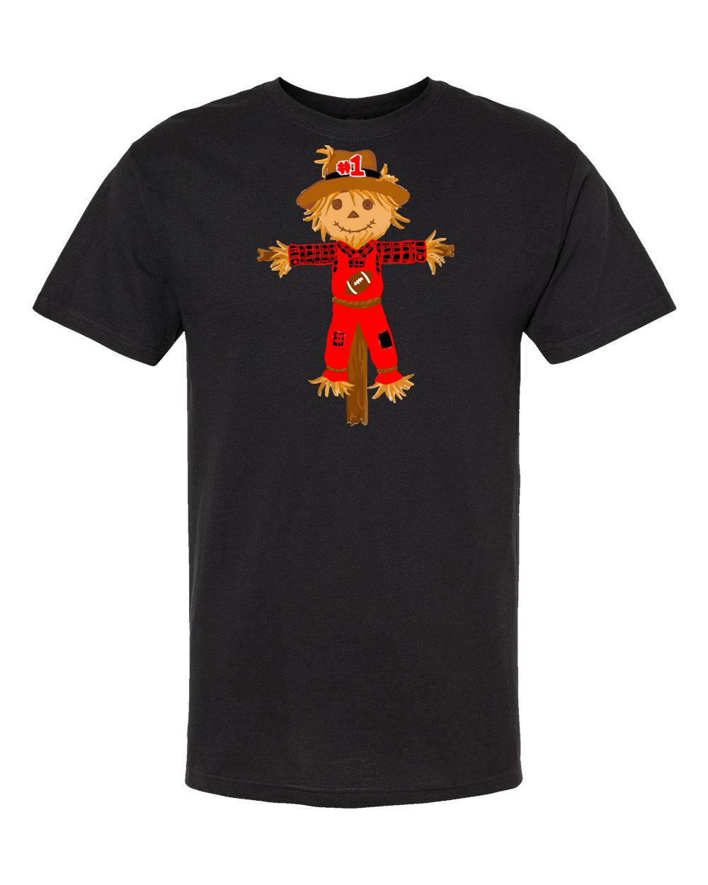 EMMALEE SPIRIT RED & BLACK SCARECROW SHORT SLEEVE TSHIRT