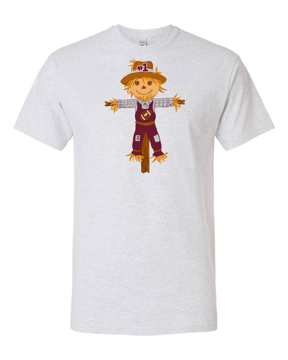 EMMALEE SPIRIT SCARECROW SHORT SLEEVE TSHIRT - MAROON