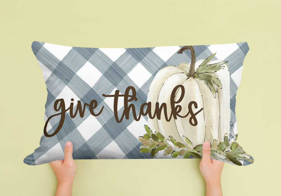 Give Thanks 14 x 20 Pillow