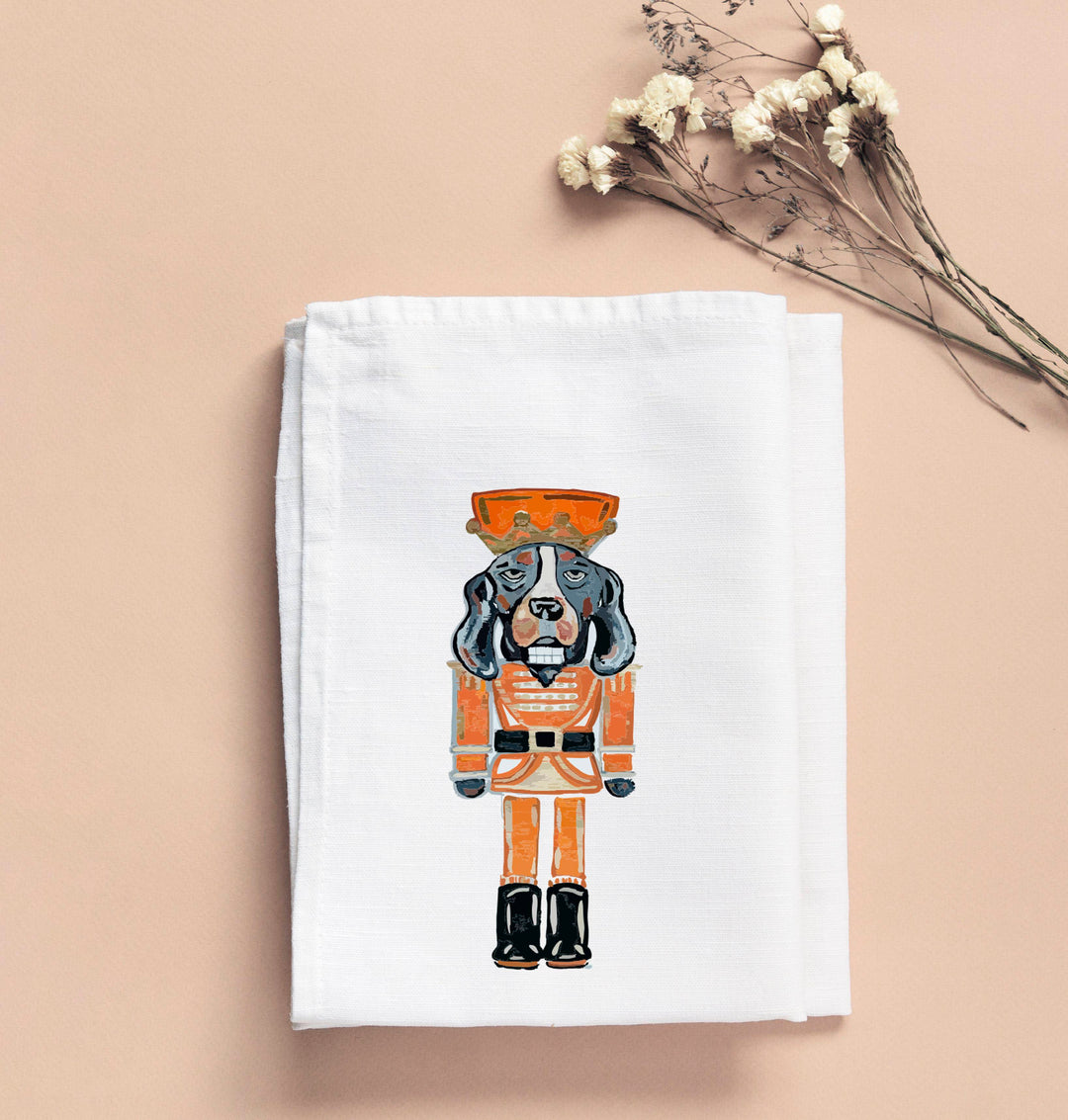 Kathryn Hound Nutcracker Tea Towel