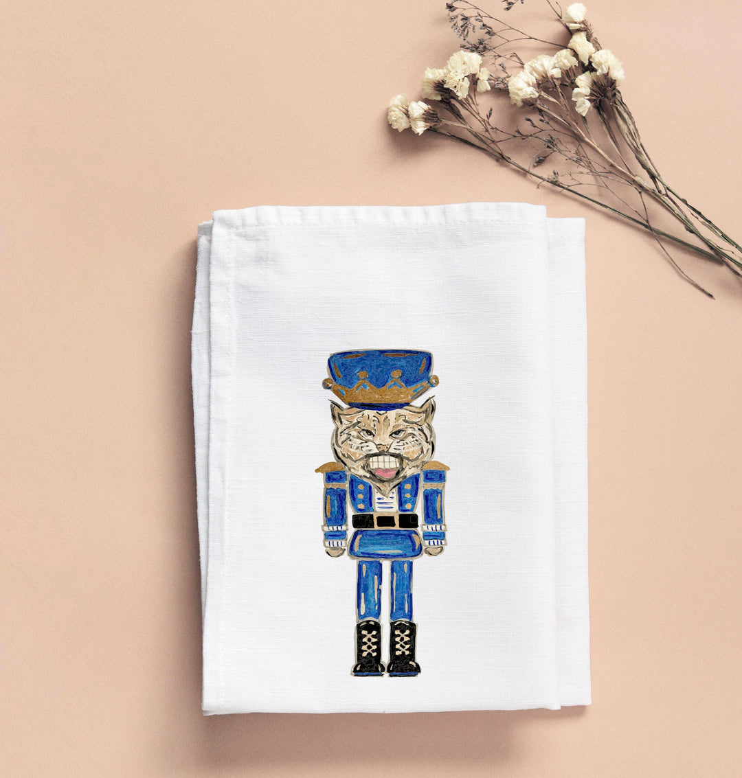 Kathryn Wildcat Nutcracker Tea Towel