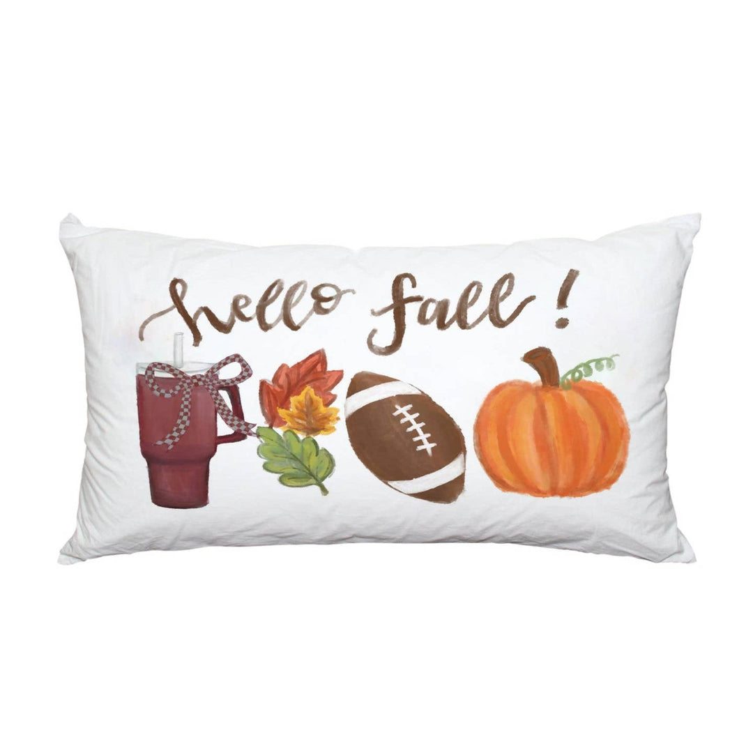 Starkville Hello Fall Cup Pillow 14 X20
