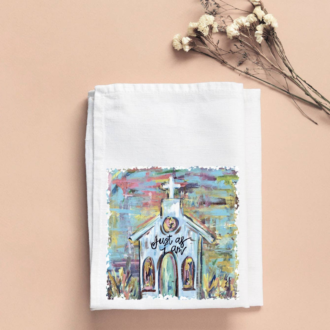 Just As I Am Tea Towel