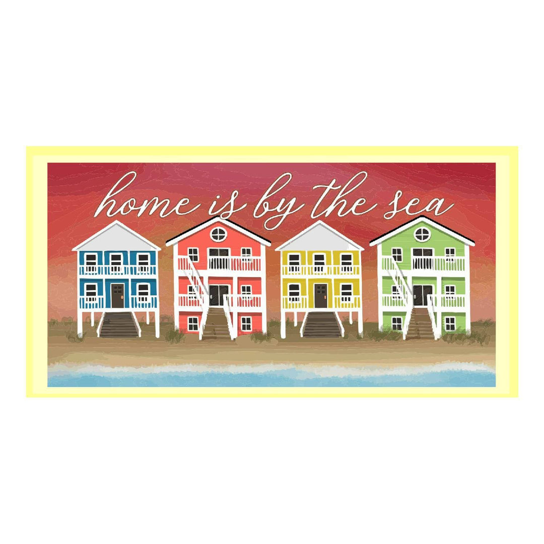 Home is By The Sea Lumbar Pillow Swap
