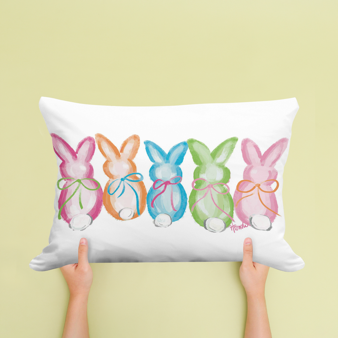 Haley Jelly Bunnies Pillow