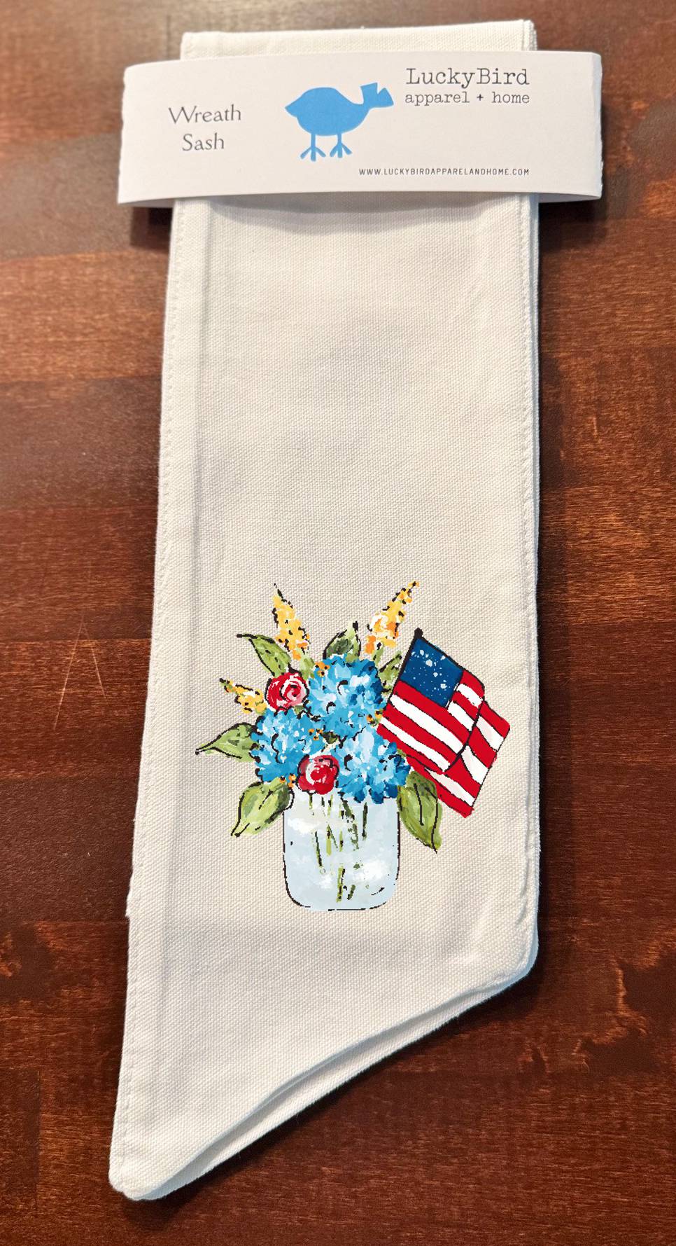 JULY 2025 AMERICANA WREATH SASH