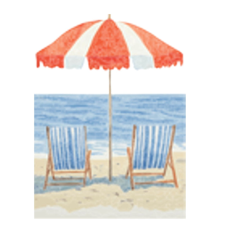 Americana Beach #35 Wreath Sash