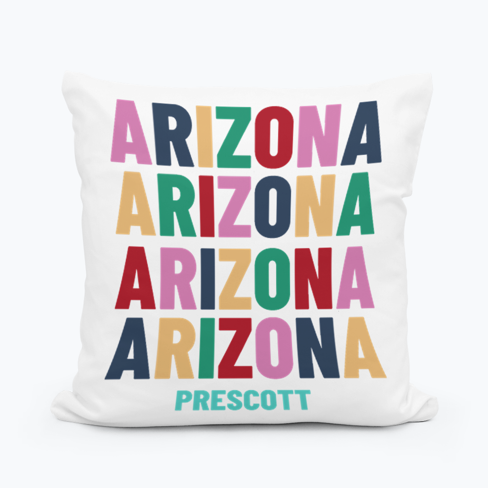 25 STACK STATE SQUARE PILLOW