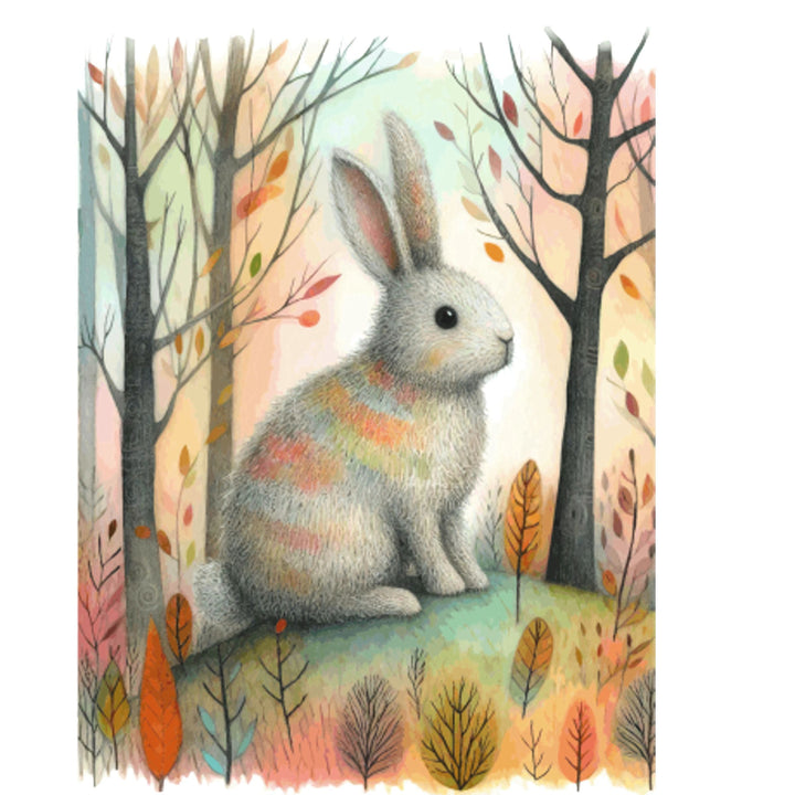 Colorful Bunny Wreath Sash