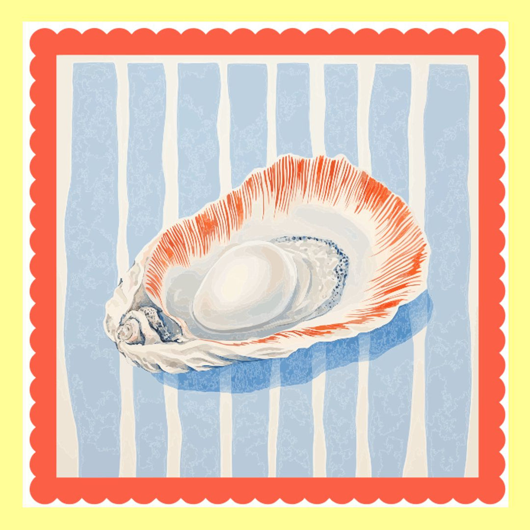 Americana Oyster #28 SQUARE PILLOW SWAP