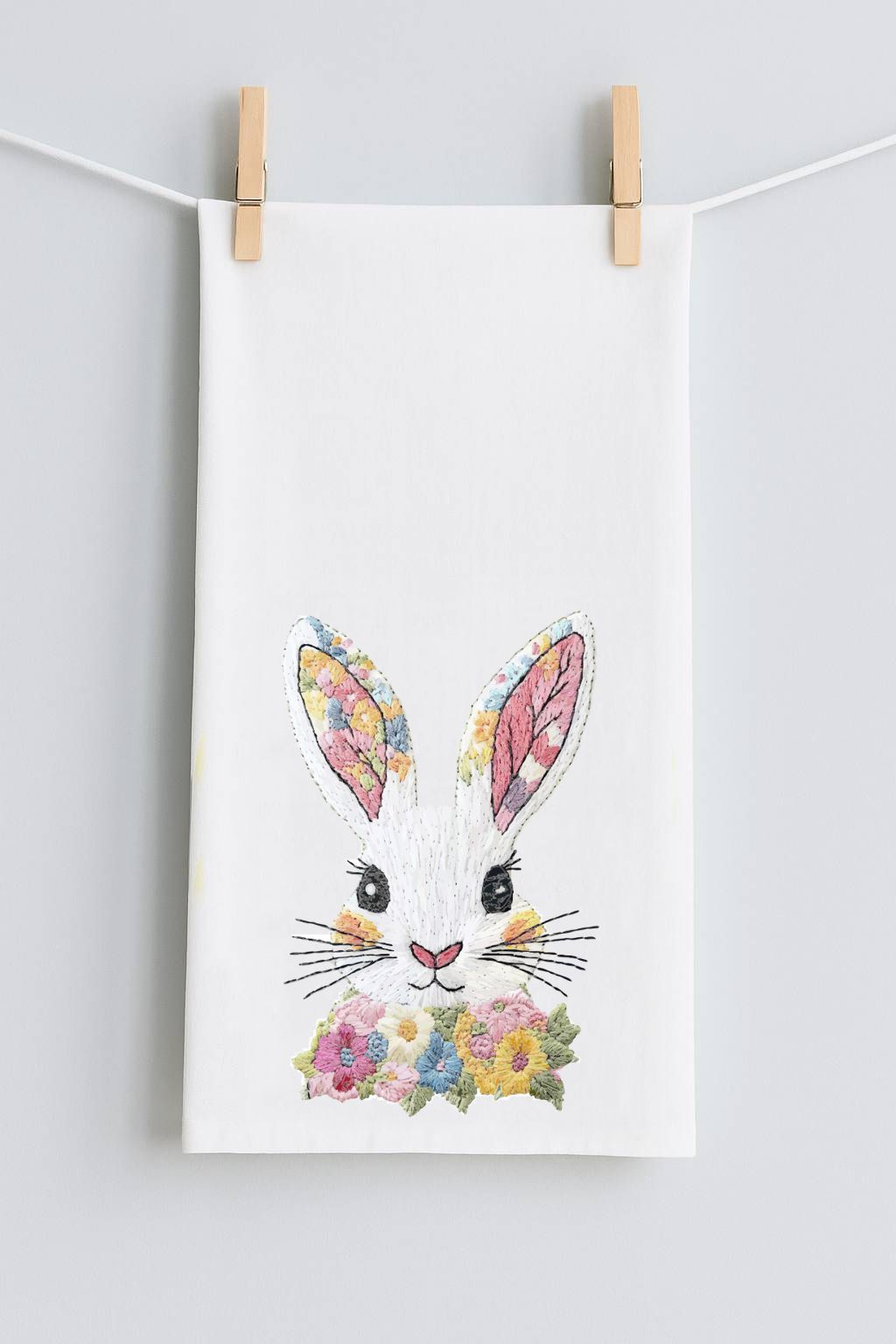 Easter Bunny Tea Towel