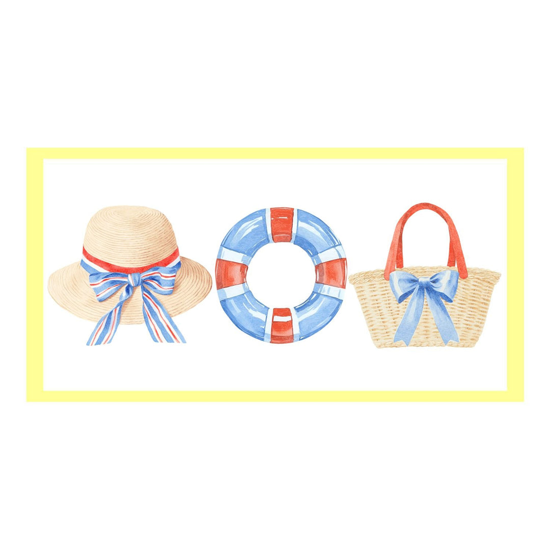 Americana Beach Essentials Lumbar  Pillow Swap