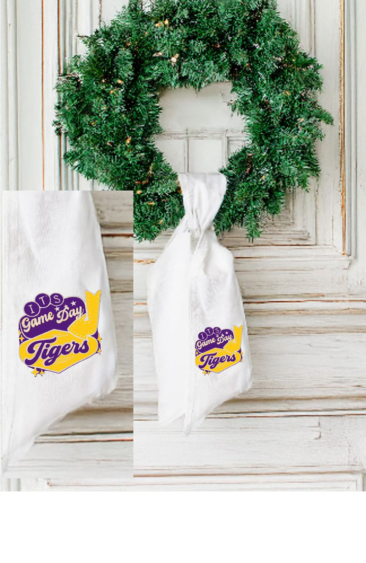It's Gameday LSU Wreath Sash